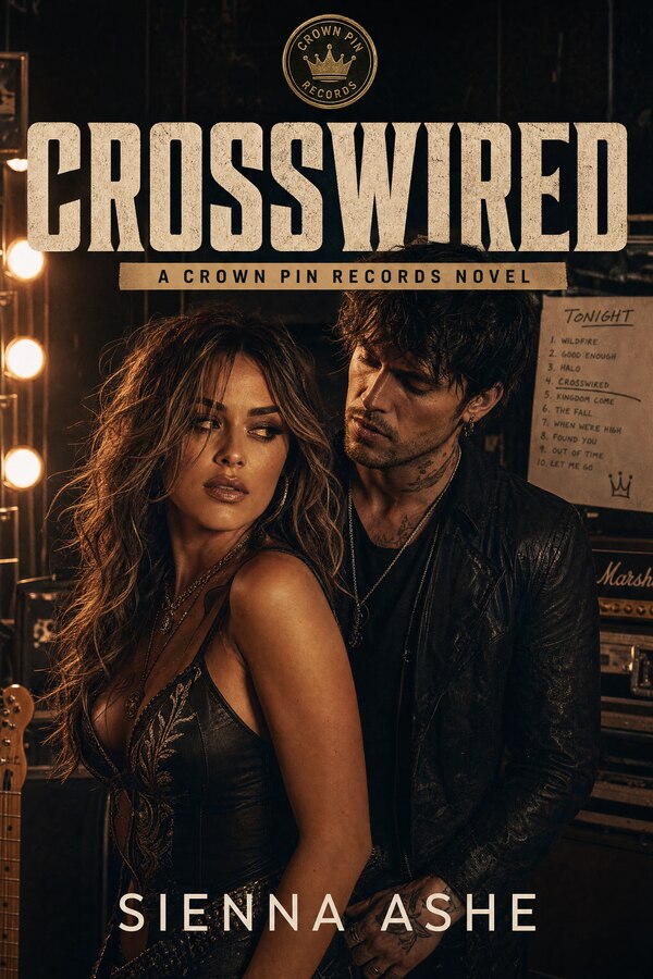 Crosswired book cover, Crown Pin Records Book 5