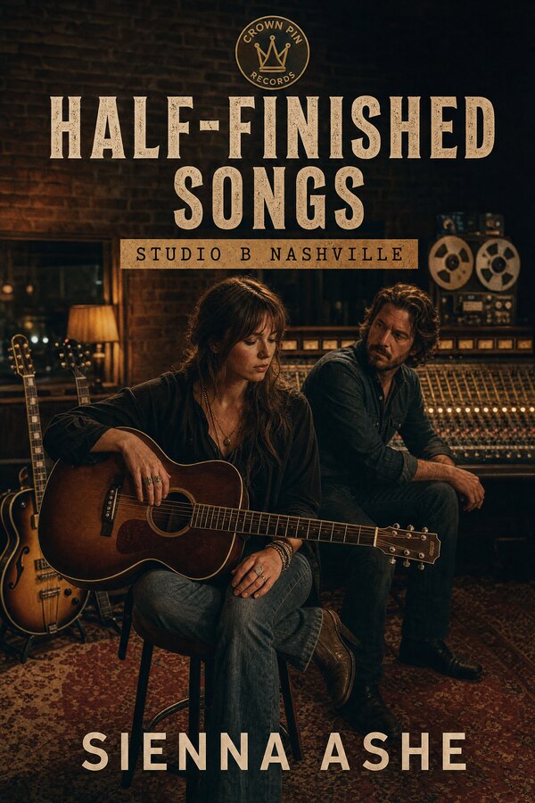 Half-Finished Songs book cover, Crown Pin Records Book 4