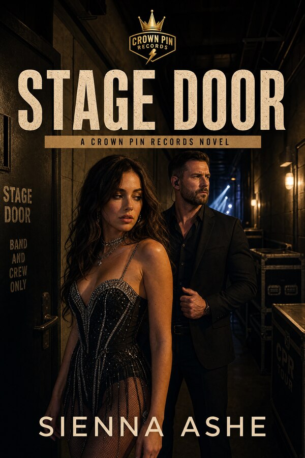 Stage Door book cover, Crown Pin Records Book 6